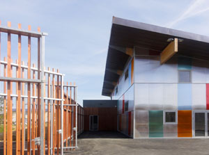 Salle des fêtes à Mercin-et-Vaux - Goudenege architectes